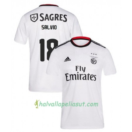 Jalkapallo Pelipaidat Benfica Eduardo Salvio 18 Vieraspaita 2018-2019 Lyhythihainen